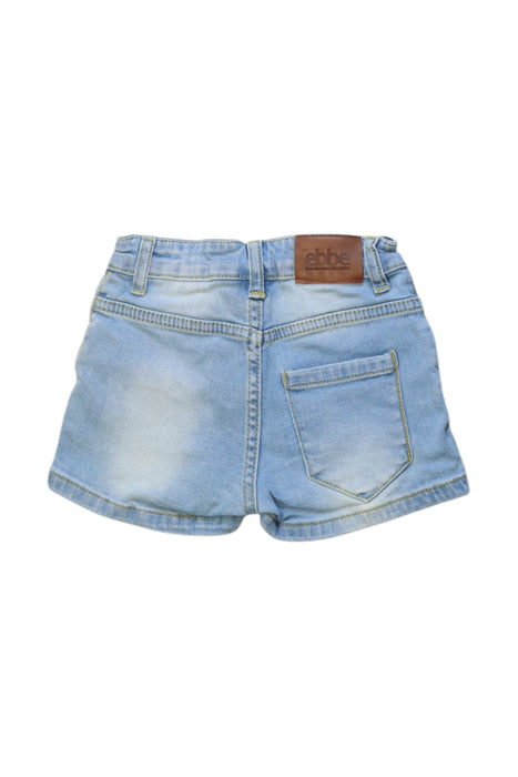 A Blue Shorts from Ebbe in size 4T for neutral. (Back View)