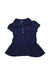 A Navy Short Sleeve Dresses from Polo Ralph Lauren in size 3T for girl. (Front View)