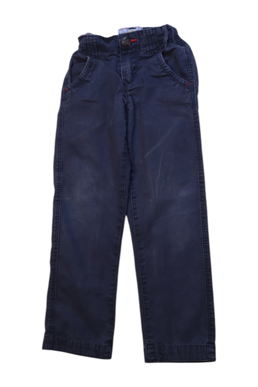 A Navy Casual Pants from Grain de Blé in size 3T for boy. (Front View)