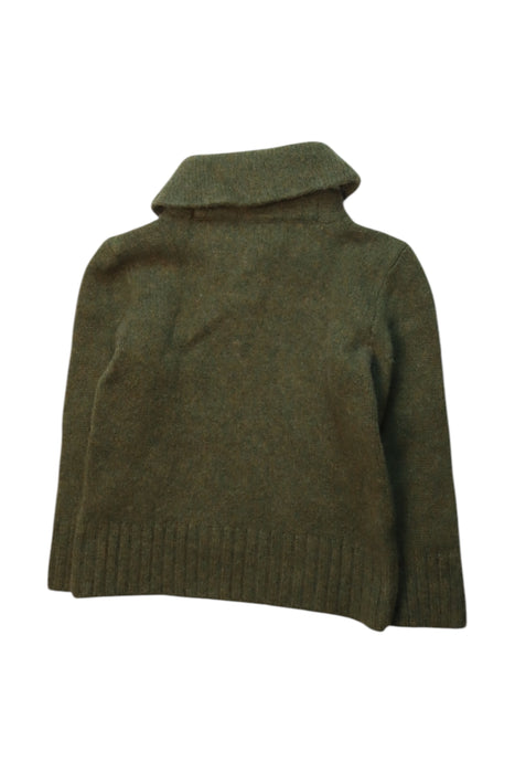 A Green Knit Sweaters from Polo Ralph Lauren in size 4T for boy. (Back View)