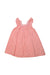 A Pink Sleeveless Dresses from Bout'Chou in size 6-12M for girl. (Back View)