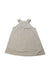 A Beige Sleeveless Dresses from Bonpoint in size 12-18M for girl. (Back View)