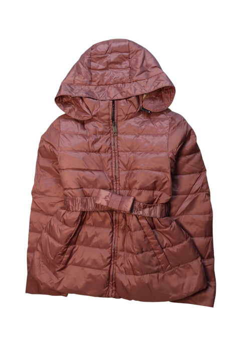 A Brown Puffer/Quilted Coats & Outerwear from Burberry in size 8Y for girl. (Front View)