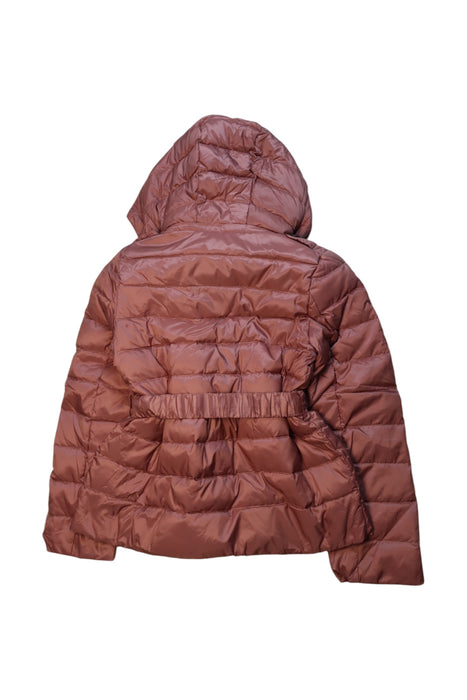 A Brown Puffer/Quilted Coats & Outerwear from Burberry in size 8Y for girl. (Back View)