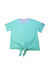 A Green Short Sleeve Tops from As Know As Ponpoko in size 10Y for girl. (Front View)