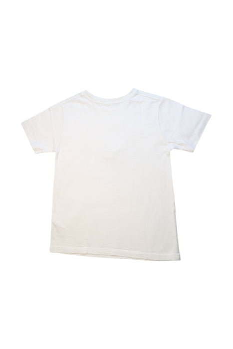 A White Short Sleeve T Shirts from BEAMS in size 10Y for neutral. (Back View)