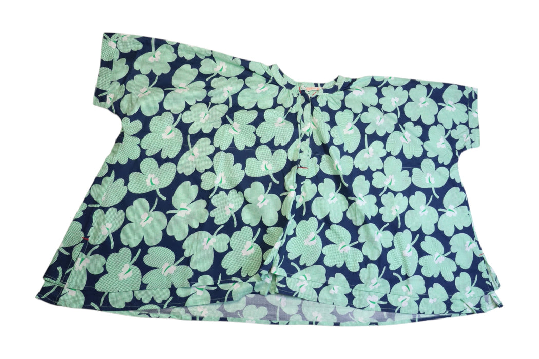 A Navy Short Sleeve Tops from As Know As Ponpoko in size 7Y for neutral. (Front View)