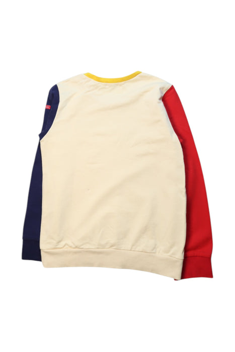 A Multicolour Crewneck Sweatshirts from Hot Biscuits Mikihouse in size 10Y for neutral. (Back View)
