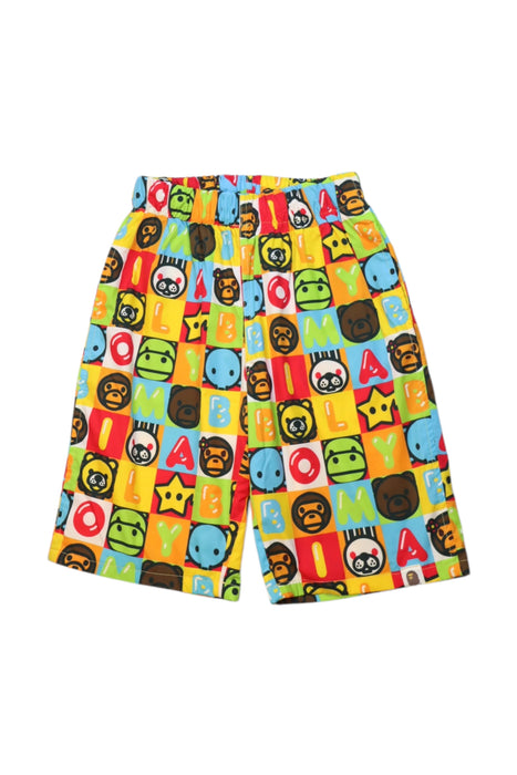 A Multicolour Shorts from BAPE KIDS in size 10Y for boy. (Front View)