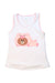 A White Sleeveless Tops from Arena in size 11Y for neutral. (Front View)