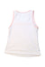 A White Sleeveless Tops from Arena in size 11Y for neutral. (Back View)