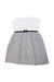 A White Short Sleeve Dresses from Il Gufo in size 12-18M for girl. (Back View)
