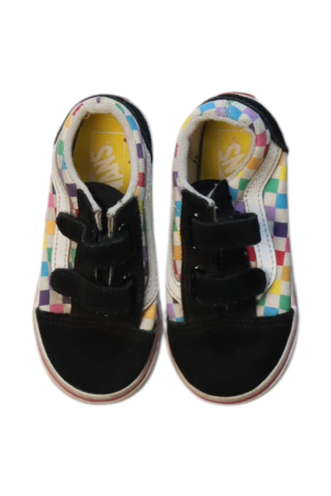 A Multicolour Sneakers from Vans in size 3T for neutral. (Back View)