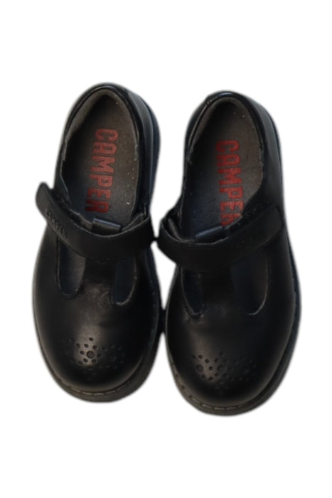 A Black Dress Shoes from Camper in size 3T for neutral. (Back View)