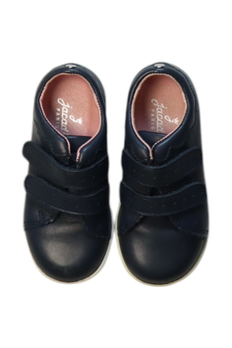 A Navy Sneakers from Jacadi in size 3T for neutral. (Back View)