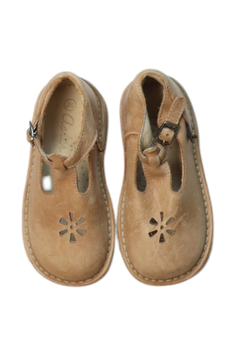 A Beige Flats from Aster in size 3T for neutral. (Back View)