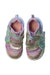 A Multicolour Sneakers from Skechers in size 3T for girl. (Back View)