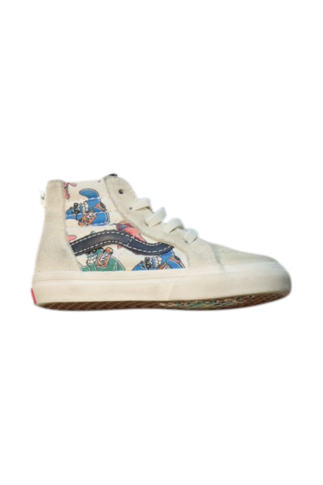 A Multicolour Sneakers from Vans in size 3T for neutral. (Front View)