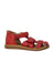 A Red Sandals from Pom d’Api in size 3T for neutral. (Front View)
