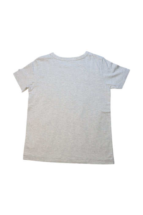 A Grey Short Sleeve T Shirts from Double B Mikihouse in size 7Y for neutral. (Back View)