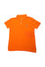 A Orange Short Sleeve Polos from Crewcuts in size 6T for boy. (Front View)