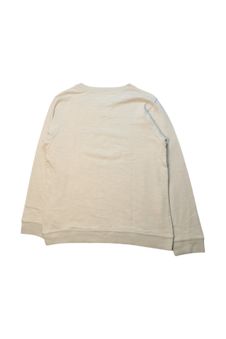 A Beige Crewneck Sweatshirts from Bonpoint in size 8Y for neutral. (Back View)
