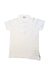 A White Short Sleeve Polos from Double B Mikihouse in size 7Y for neutral. (Front View)