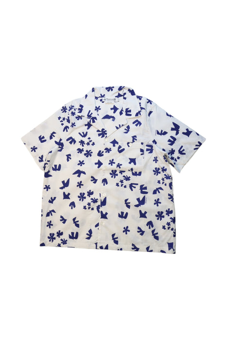 A Blue Short Sleeve Shirts from Bonpoint in size 8Y for neutral. (Front View)
