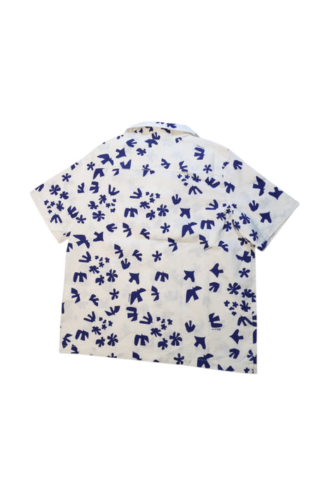 A Blue Short Sleeve Shirts from Bonpoint in size 8Y for neutral. (Back View)