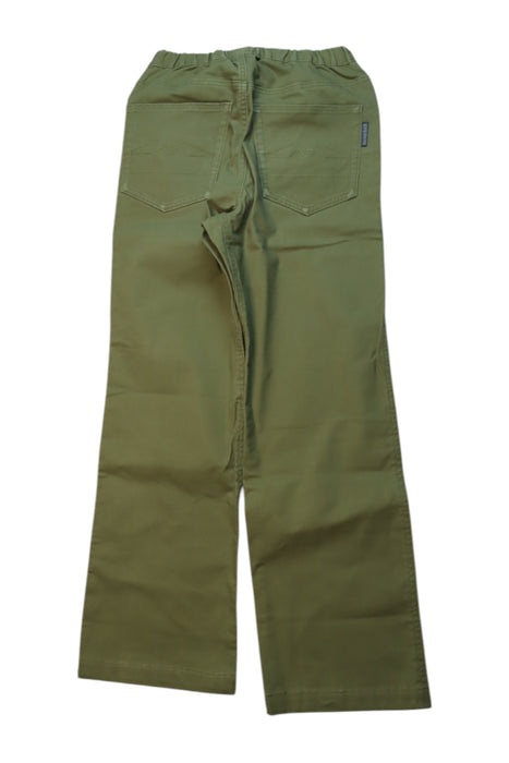 A Green Casual Pants from Mont Bell in size 7Y for neutral. (Back View)