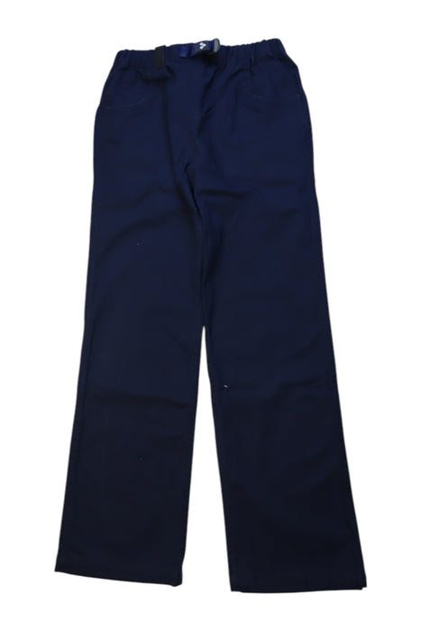 A Navy Casual Pants from Mont Bell in size 7Y for neutral. (Front View)