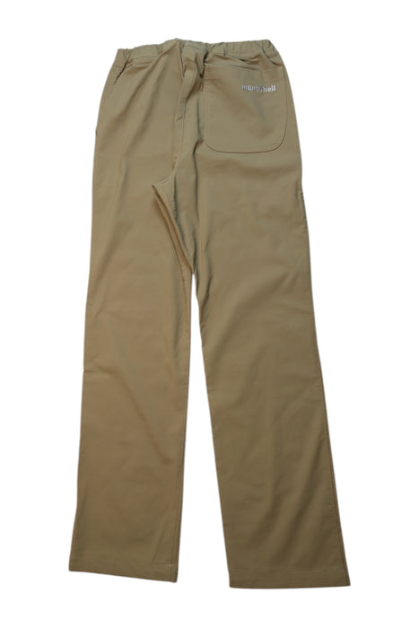 A Beige Casual Pants from Mont Bell in size 7Y for neutral. (Back View)