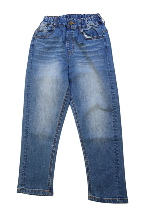 A Blue Jeans from Ocean & Ground in size 7Y for neutral. (Front View)