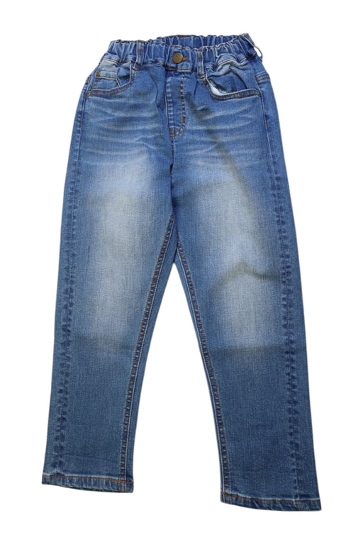 A Blue Jeans from Ocean & Ground in size 7Y for neutral. (Front View)