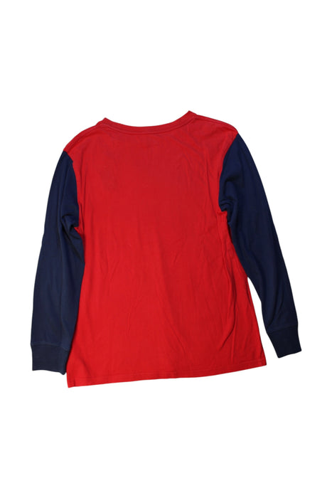 A Red Long Sleeve T Shirts from Polo Ralph Lauren in size 12Y for boy. (Back View)