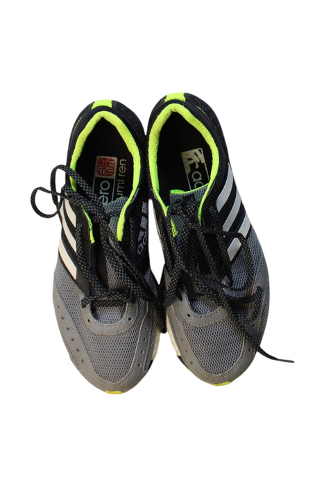 A Black Sneakers from Adidas in size 14Y for boy. (Back View)