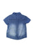 A Blue Short Sleeve Shirts from Chicco in size 3T for boy. (Back View)