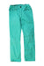 A Green Casual Pants from Jacadi in size 6T for girl. (Front View)