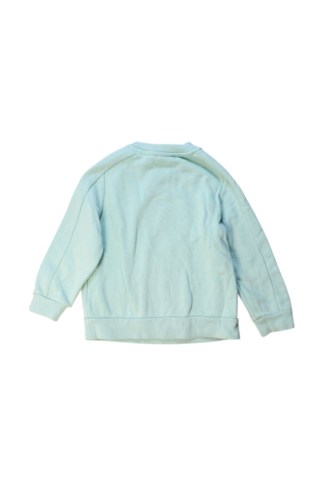 A Green Crewneck Sweatshirts from Jacadi in size 4T for girl. (Back View)