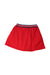 A Red Short Skirts from Ferrari in size 6T for girl. (Back View)