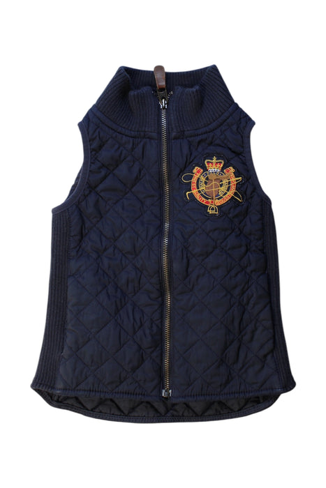 A Navy Puffer/Quilted Coats & Outerwear from Polo Ralph Lauren in size 5T for boy. (Front View)