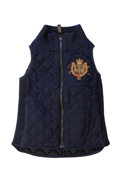 A Navy Puffer/Quilted Coats & Outerwear from Polo Ralph Lauren in size 5T for boy. (Front View)