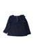 A Navy Long Sleeve Tops from Baker by Ted Baker in size 6T for girl. (Back View)
