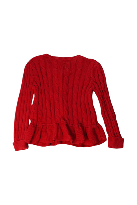 A Red Cardigans from Ralph Lauren in size 18-24M for girl. (Back View)