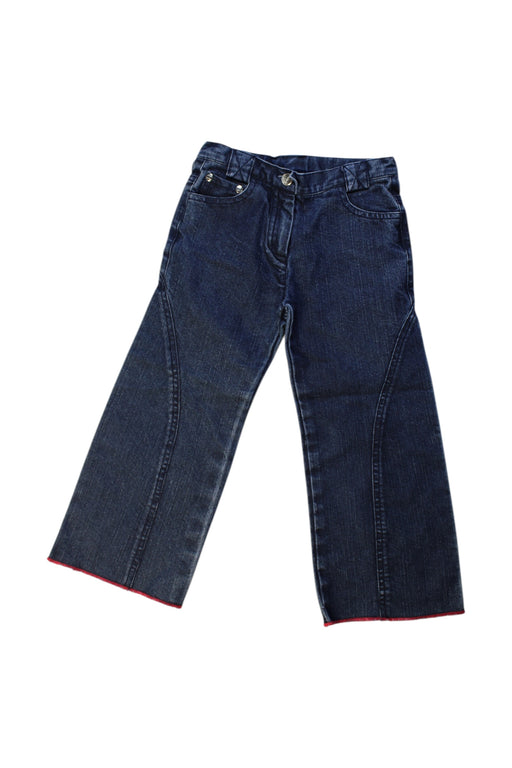 A Blue Jeans from Dior in size 3T for girl. (Front View)