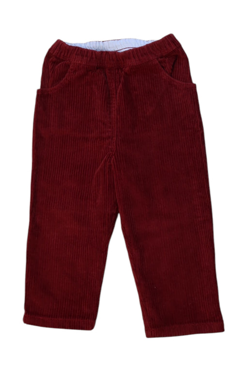 A Burgundy Casual Pants from Cyrillus in size 12-18M for neutral. (Front View)