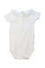 A White Short Sleeve Bodysuits from Bonpoint in size 12-18M for neutral. (Back View)