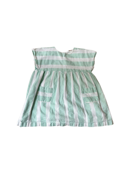 A Green Sleeveless Dresses from Jack & Milly in size 12-18M for girl. (Front View)