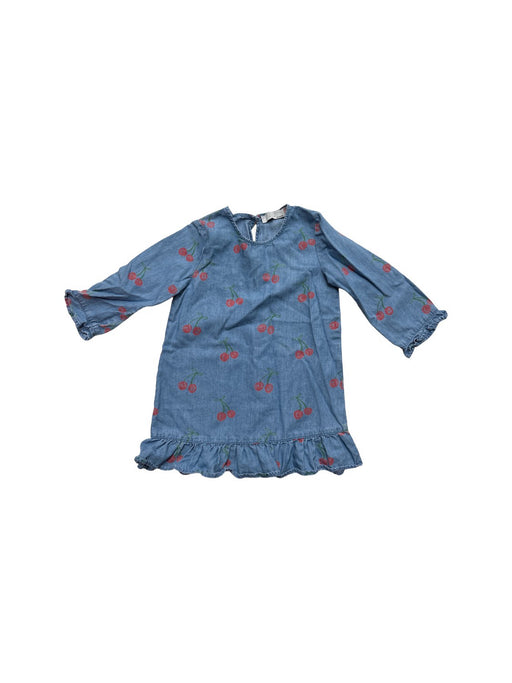 A Blue Long Sleeve Dresses from Stella McCartney in size 2T for girl. (Front View)