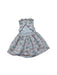 A Multicolour Sleeveless Dresses from Purebaby in size 12-18M for girl. (Back View)